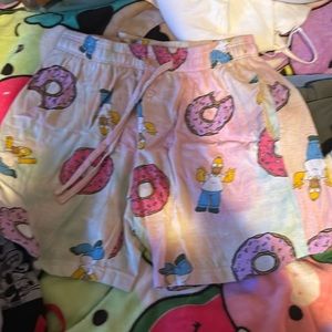 Simpson homer donut shorts like new